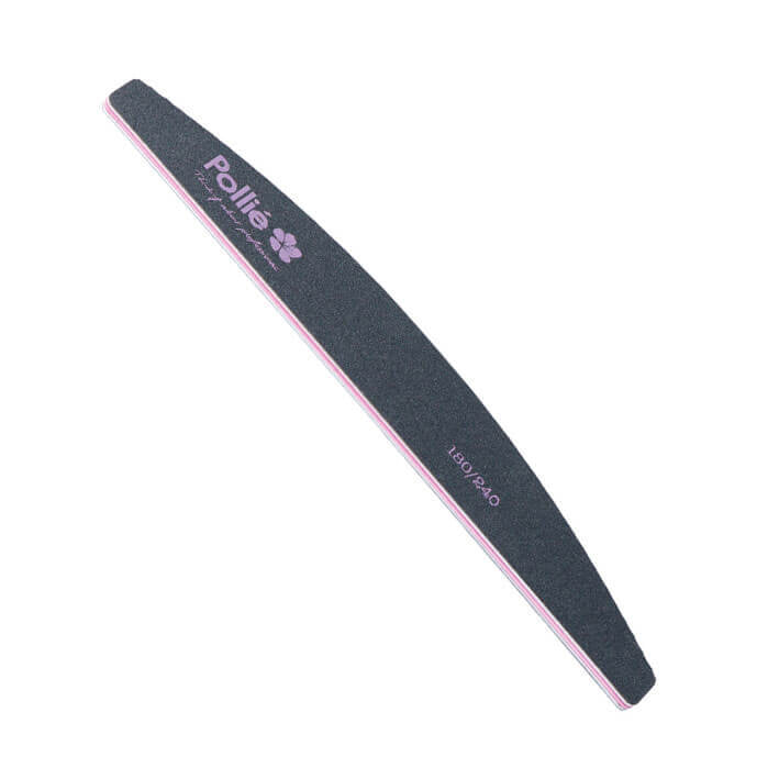 Half moon nail file