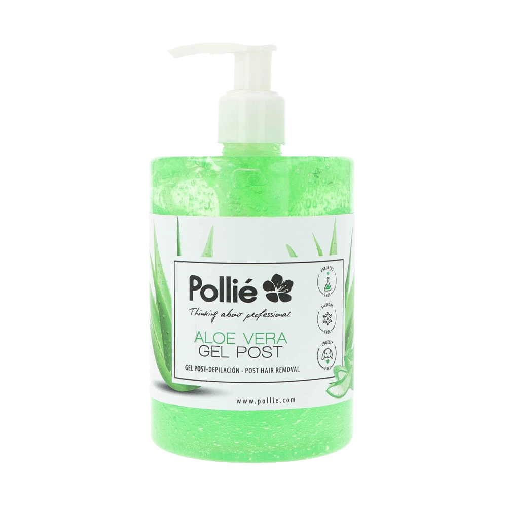 Gel post depilatorio aloe vera Pollié 500 ml