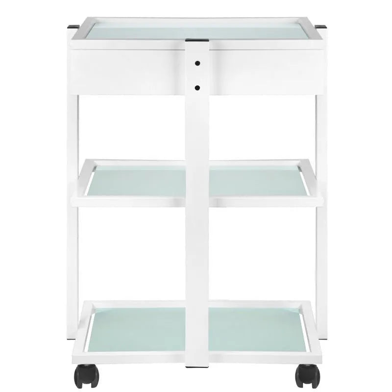 Beauty auxiliary cart with drawer