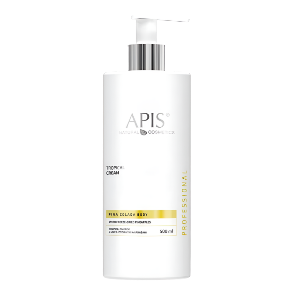 Crema anticelulítica con piñas liofilizadas Apis 500 ml