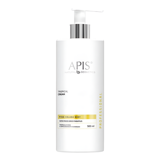 Crema anticelulítica con piñas liofilizadas Apis 500 ml