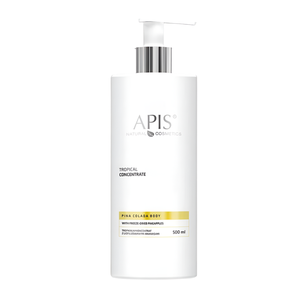 Crema concentrada tropical con piña liofilizada Apis 500 ml