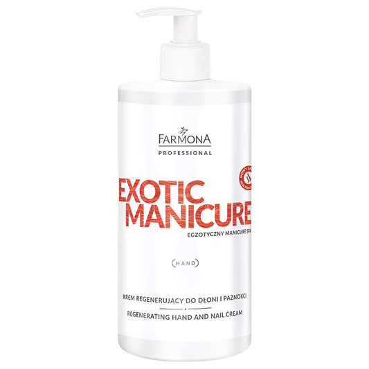 Crema regeneradora manos y uñas Exotic manicure, 500ml