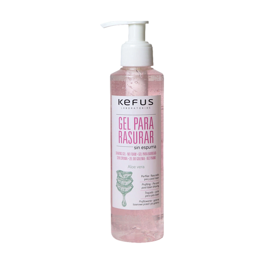 Gel para rasurar sin espuma Kefus 200 ml