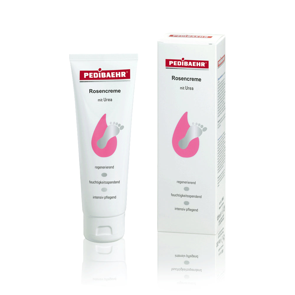 Rose foot cream with urea