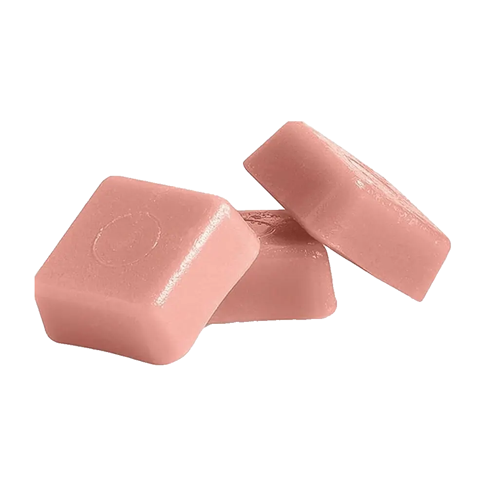 cera rosa en pastillas de baja fusión Pollié para pieles sensibles, 1 kg